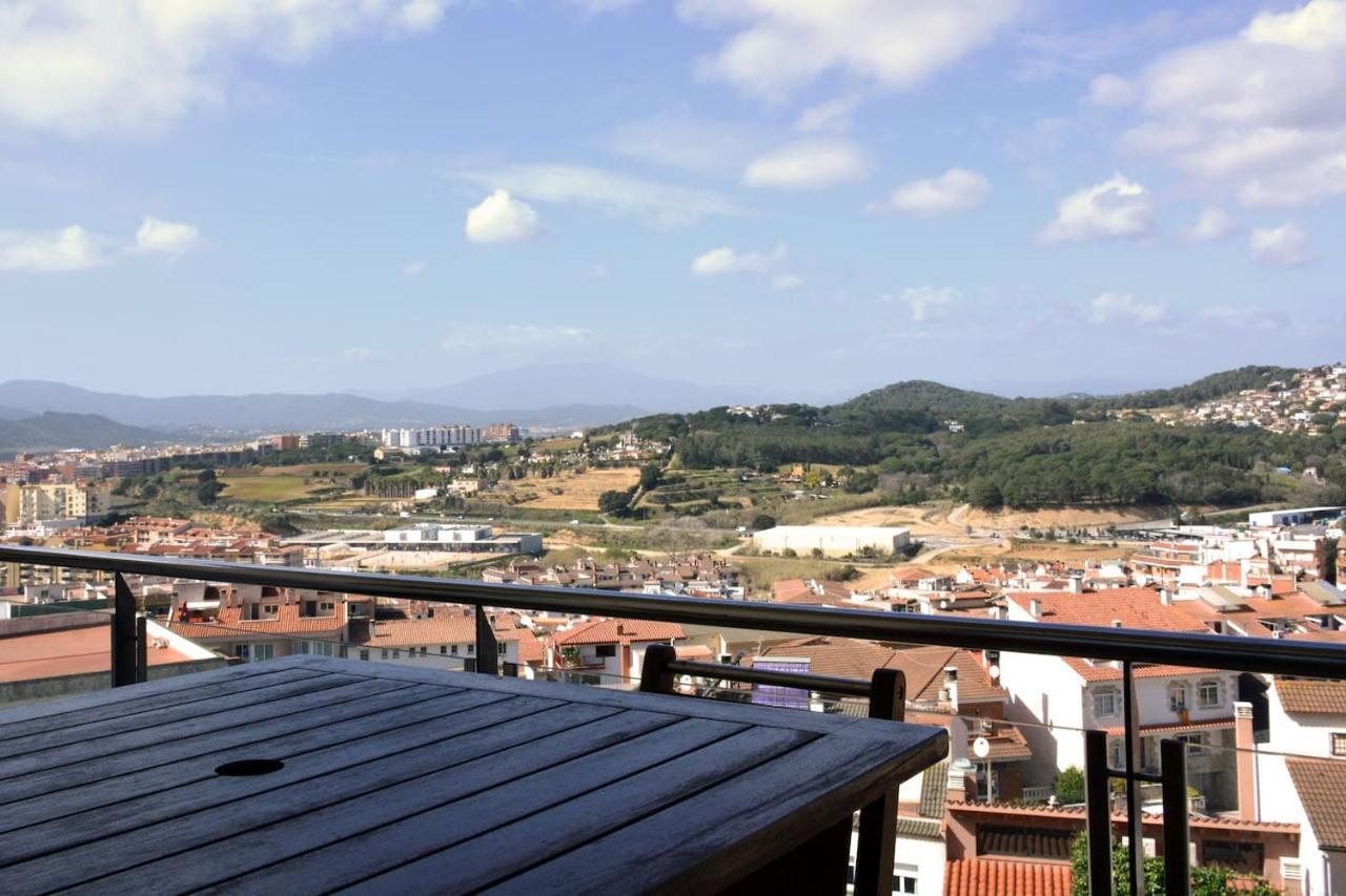 Apartamento En Blanes Con Piscina Y Parking Leilighet Eksteriør bilde