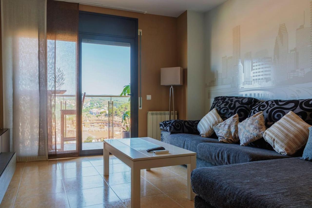 Apartamento En Blanes Con Piscina Y Parking Leilighet Eksteriør bilde