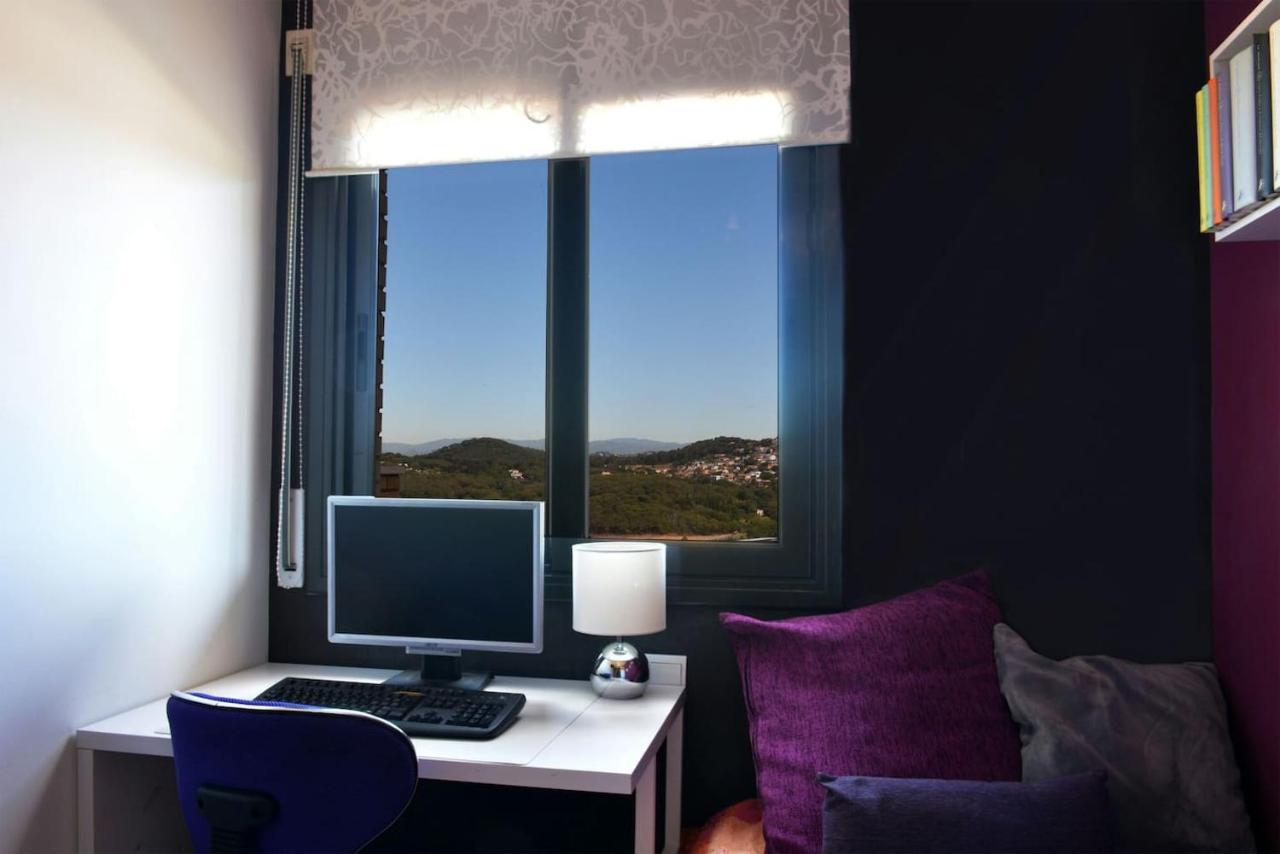 Apartamento En Blanes Con Piscina Y Parking Leilighet Eksteriør bilde