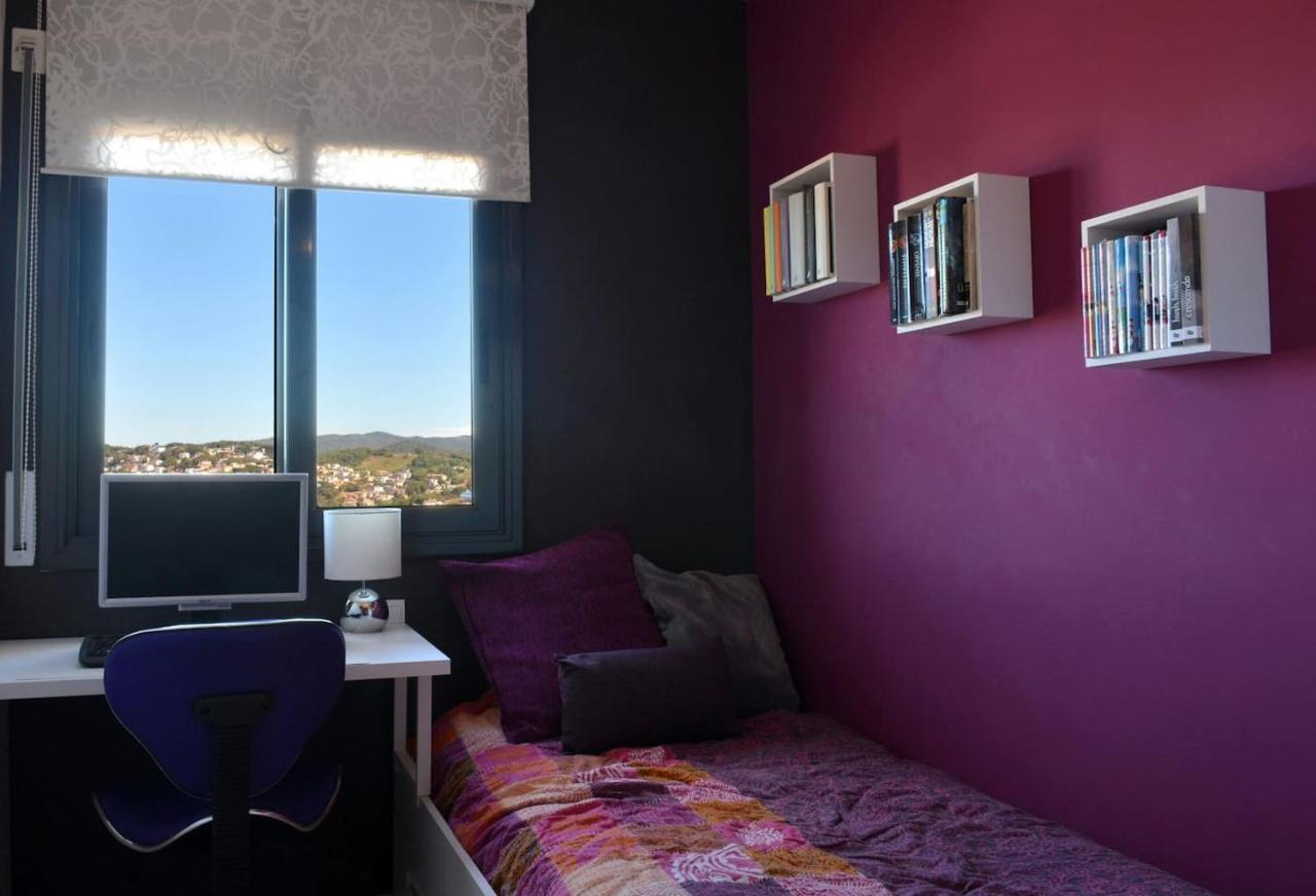 Apartamento En Blanes Con Piscina Y Parking Leilighet Eksteriør bilde