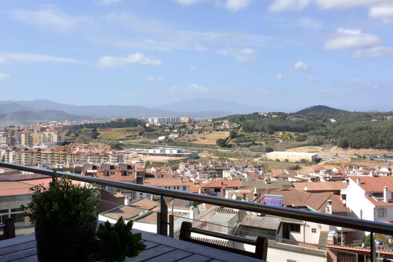 Apartamento En Blanes Con Piscina Y Parking Leilighet Eksteriør bilde