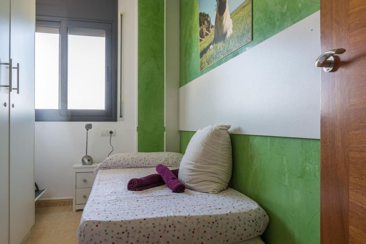 Apartamento En Blanes Con Piscina Y Parking Leilighet Eksteriør bilde
