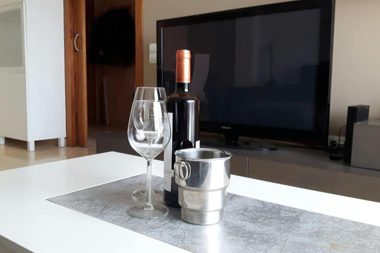 Apartamento En Blanes Con Piscina Y Parking Leilighet Eksteriør bilde